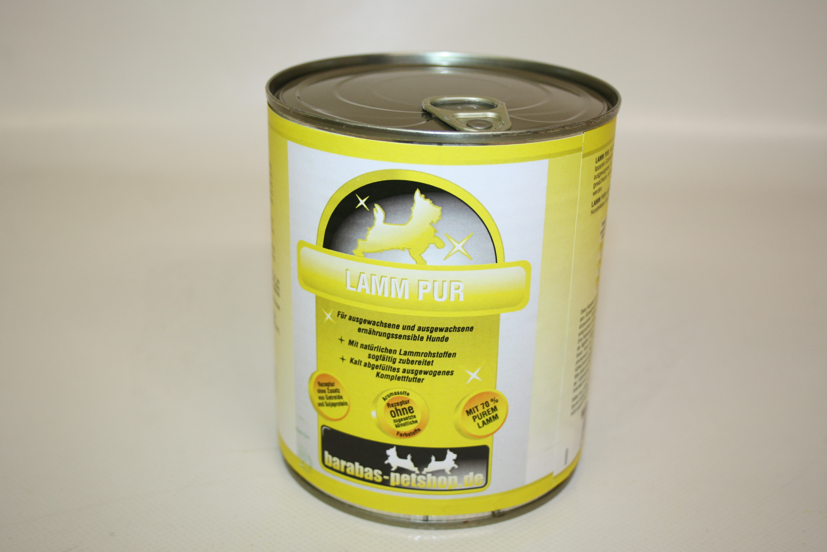 Barabas Dosen Lamm pur 800g