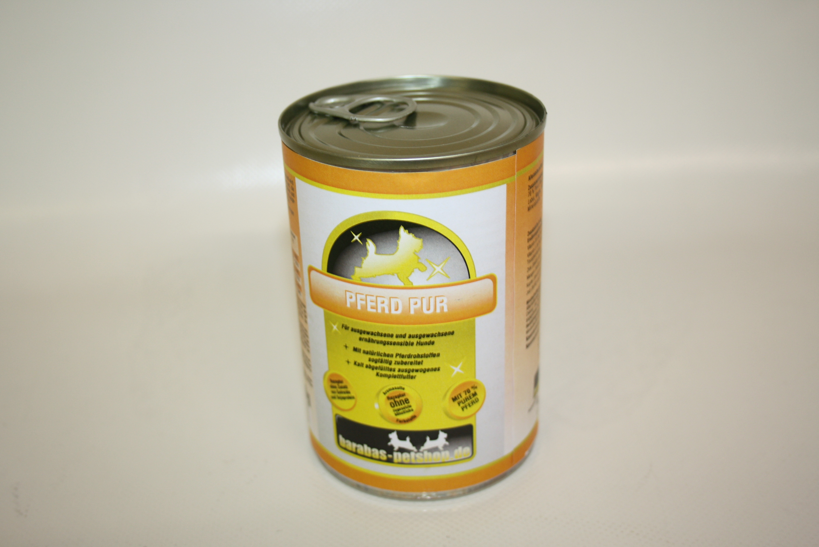 Barabas Dosen Pferd pur 400g