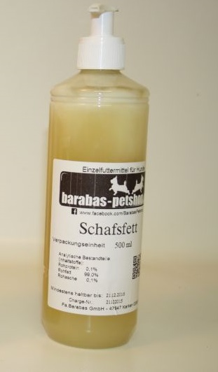 Schafsfett2 Schafsfett 500ml
