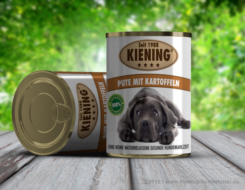 Kiening_Hundefutter_Pute_Kartoffeln