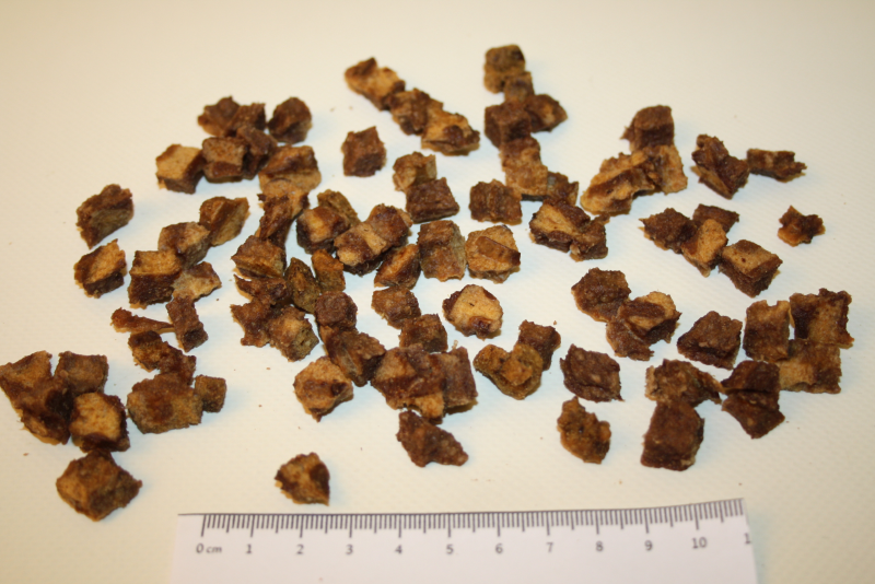 HuehnerfleischWuerfelMini Hühnerfleisch-Würfel Mini 250g