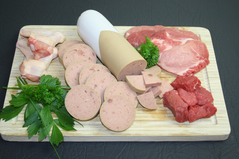 Fleischwurst_Barf_Naturf-rHunde_ Fleischwurst Hirsch 800g
