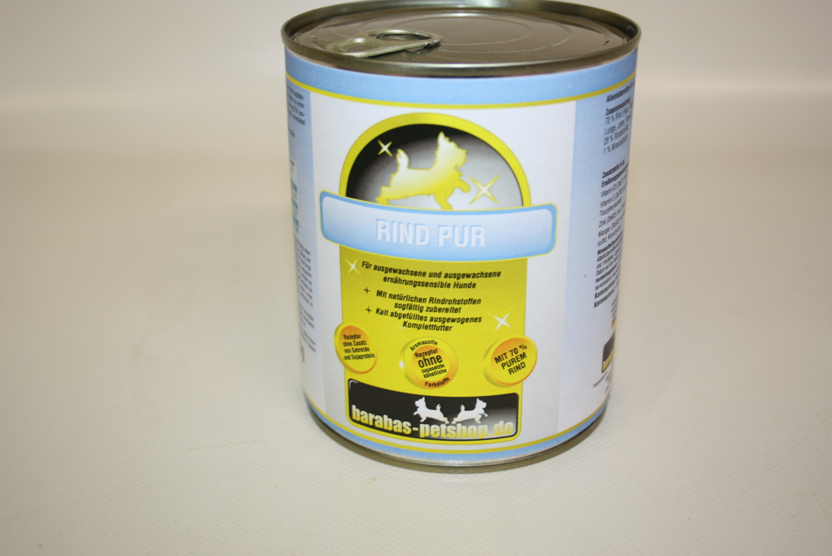 Barabas Dosen Rind pur 800g